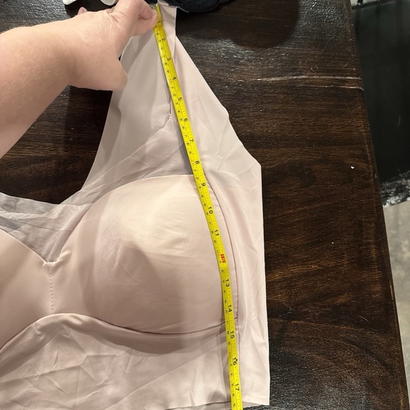 Women's Beige Padded Bralette - Size 2XL - Seamless & Comfortable Fit runs big - Picture 7 of 10